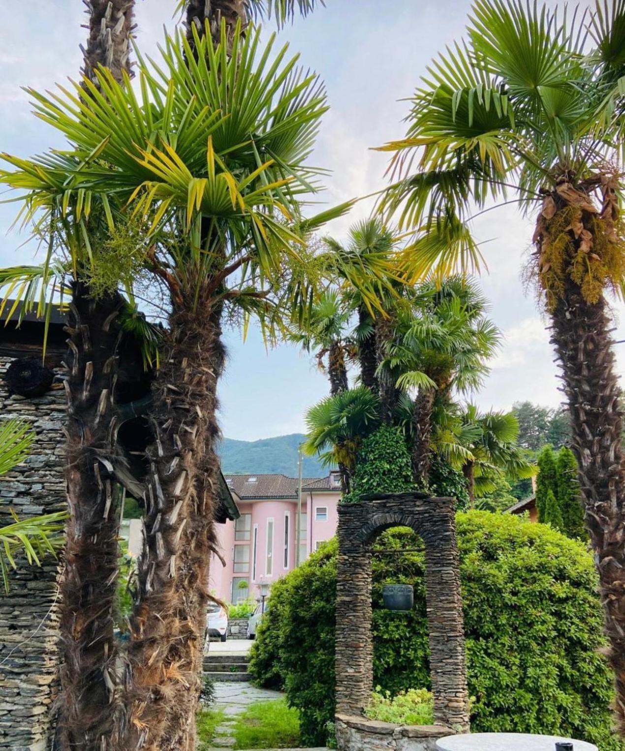 San Giorgio Stanze Hotel Losone Exterior foto